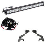 Baja Designs 2014+ Tundra 30in Grill LED Light Bar For Toyota Tundra OnX6+ Kit with wiring harness and mounting brackets