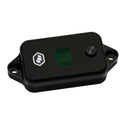 Baja Designs LED Dome Light w/Switch - Green with durable black housing and integrated switch for off-road vehicle interior lighting
