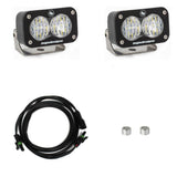Baja Designs 2017 Ford Raptor S2 Series Reverse Light Kit with dual LED reverse lamps, wiring harness, and mounting hardware