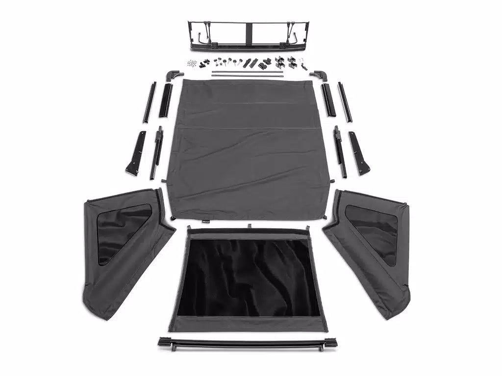 ram139835 Rampage 2007-2018 Jeep Wrangler(JK) Unlimited Trailview Fastback - Black Diamond