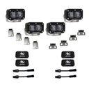 Baja Designs 21-22 Ford F-150 Raptor S2 SAE Dual Fog Pocket Light Kit - Clear dual-lens LED fog lights with mounts and wiring