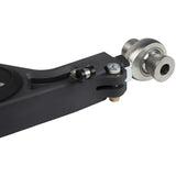 Camburg KINETIK V2 Billet Uniball Upper Control Arms CAM-310184-GRY for Toyota Tacoma (05-23), 4Runner (03-23), FJ Cruiser (07-14) showing precision-machined billet aluminum arm with uniball joint and heavy-duty hardware