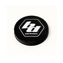 Baja Designs Squadron-R Injection Mold Rock Guard - Black protective cap with logo for off-road LED light lens reinforcement
