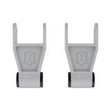 ICON 1" Lowering Shackle Kit 91001 for Ford F-150 (10-25) with forged aluminum construction and polyurethane bushings