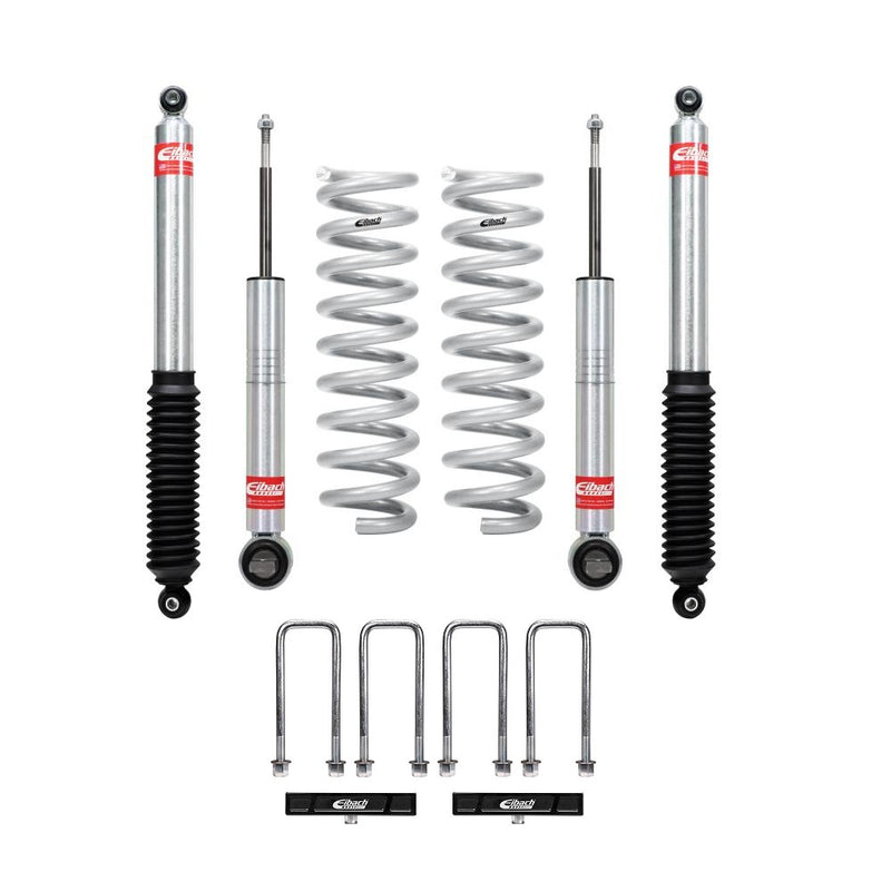 Eibach Stage 1 3-3.75 inch Lift Kit for Ranger (19-23) 2.3L EcoBoost – 3 inches / Standard (0-100 lbs) / Stock (0 lbs) - Rear Block