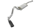 aFe MACHForce XP Cat-Back SS w/Black Tips 16 Toyota Tacoma V6-3.5L stainless steel high-flow exhaust system