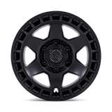 Black Rhino Br022 Bahari - 17X8.5 -10mm - Matte Black heavy-duty off-road wheel for rugged 4x4 performance