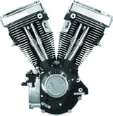 S&S Cycle 84-99 BT V80 Long Block Engine - Wrinkle Black