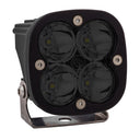 Baja Designs Squadron Pro Work/Scene 850nm IR LED with quad emitters, black housing, stainless steel adjustable mounting bracket