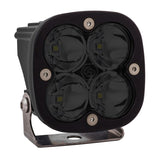Baja Designs Squadron Pro Work/Scene 850nm IR LED with quad emitters, black housing, stainless steel adjustable mounting bracket