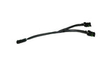 Baja Designs OnX/S8/XL Pro/Sport Wire Harness Splitter with heavy-duty connectors and durable black insulation for off-road vehicles