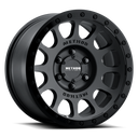 Mudify Method MR305 NV 17x8.5 0mm Offset 5x150 116.5mm CB Matte-Gloss Black Wheel for off-road trucks and SUVs