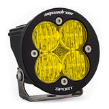 Baja Designs Squadron R Sport Wide Cornering Pattern LED Light Pod - Amber with heavy-duty aluminum housing and stainless steel mount