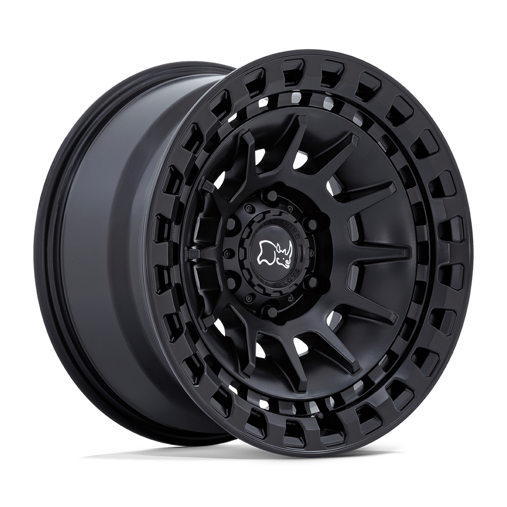 Black Rhino Barrage - 17X8.5 -10mm - Matte Black