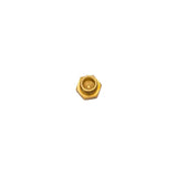 S&S Cycle 1/2-20 UNF-2A Threaded Bowl Plug