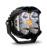 Baja Designs LP4 Pro Driving/Combo LED - Clear with black housing and multi-optic lenses for high-performance off-road lighting