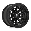 Fuel 1PC D11417905645 Covert - BL 17X9 5X150 110.1 BD -15 matte black cast aluminum wheel for off-road vehicles