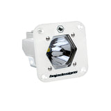 Baja Designs S1 Flush Mount Spot LED White with polished reflector and durable housing for 21+ Ford Bronco Sport lighting upgrade