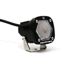 Baja Designs S1 Work/Scene LED Light w/ Mounting Bracket Single with hex lens and durable black aluminum housing