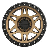 Method MR312 17x8.5 0mm Offset 6x5.5 106.25mm CB Method Bronze/Black Street Loc Wheel by method wheels designed for off-road use