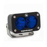 Baja Designs S2 Sport Spot Pattern LED Work Light - Blue with black aluminum housing and stainless steel adjustable mounting bracket