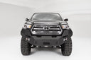 Fab Fours Premium Winch Bumpers TT16-B3651-1 for Toyota Tacoma 2005-2023 with winch-ready mount and D-ring attachments