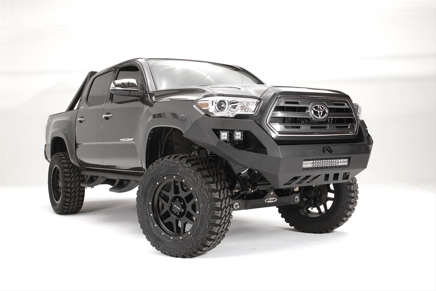 Fab Fours Vengeance Series Bumpers No-Guard TT16-D3651-1 for Toyota Tacoma 2012-2023