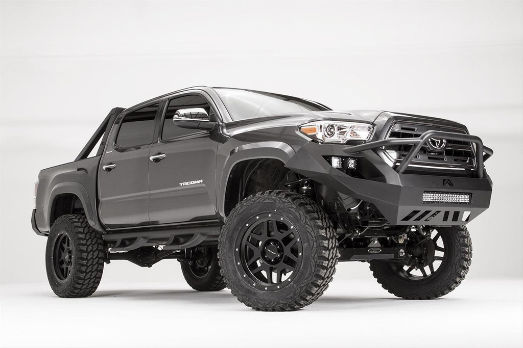 Fab Fours Vengeance Series Pre-Runner Bumpers HIGH PRE-RUNNER GUARD TT16-D3652-1 for Toyota Tacoma 2012-2023