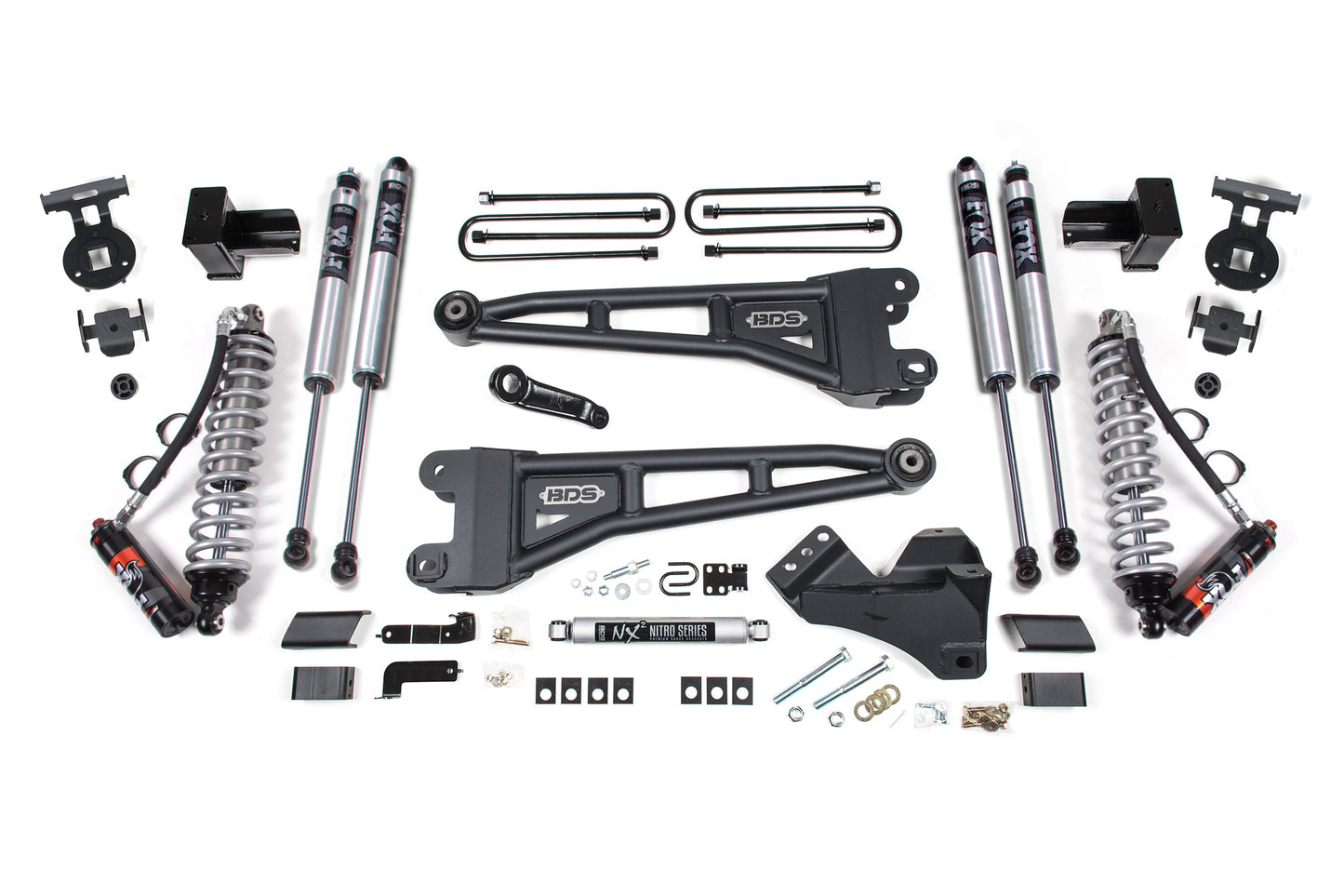 BDS 5 Inch Lift Kit w/ Radius Arm | FOX 2.5 Coil-Over Conversion - Performance Elite | Ford F250/F350 Super Duty (23-24) 4WD Diesel Suspension Kit