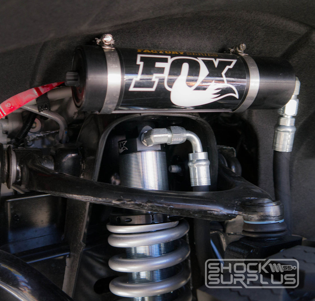 Fox Factory Race Series 2.5 Coil-Over Reservoir Shock (PAIR) - 880-02-525 heavy-duty suspension for 2024 Chevrolet Colorado front end