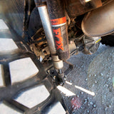 Fox Factory Race Series 2.5 Reservoir Shock (Pair) - 883-24-044 heavy-duty suspension installed on 2020 off-road truck rear axle