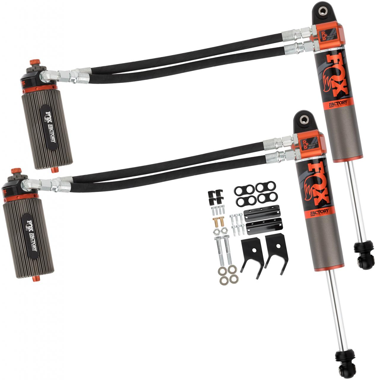 Fox Factory Race Series 3.0 Internal Bypass Reservoir Shock (Pair) - Adjustable - 883-26-057 for 2005+ Toyota Tacoma trucks with mounting hardware