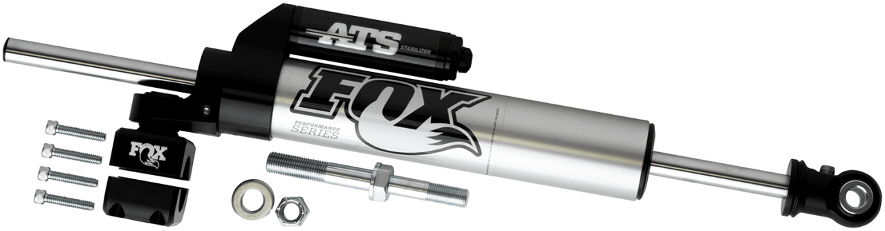 Fox Performance Series 2.0 Ats Stabilizer - 983-02-070 heavy-duty adjustable steering stabilizer with ATS technology for off-road vehicles