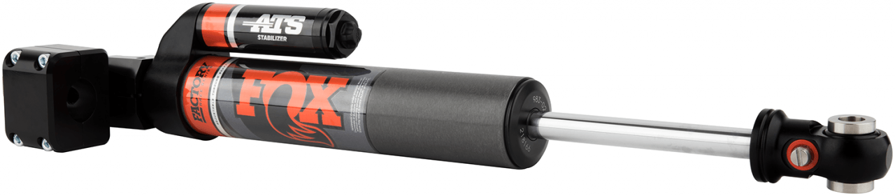 Fox Factory Race Series 2.0 Ats Stabilizer - 983-02-143 heavy-duty steering stabilizer for 2005+ Toyota Tacoma trucks