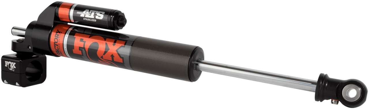 Fox Factory Race Series 2.0 Ats Stabilizer - 983-02-147 heavy-duty steering stabilizer for 2005+ Toyota Tacoma 4x4 trucks