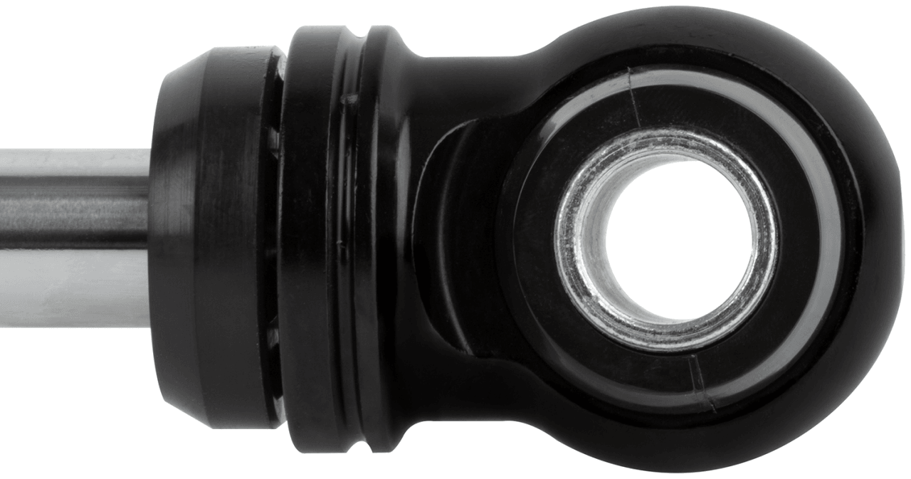Fox Performance Series 2.0 Smooth Body Ifp Shock - 985-24-190 heavy-duty suspension for 2005+ Toyota Tacoma trucks close-up end view