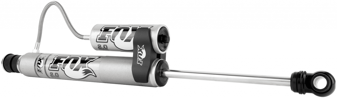 Fox Performance Series 2.0 Smooth Body Reservoir Shock - Adjustable - 985-26-118 aluminum off-road suspension component with external reservoir