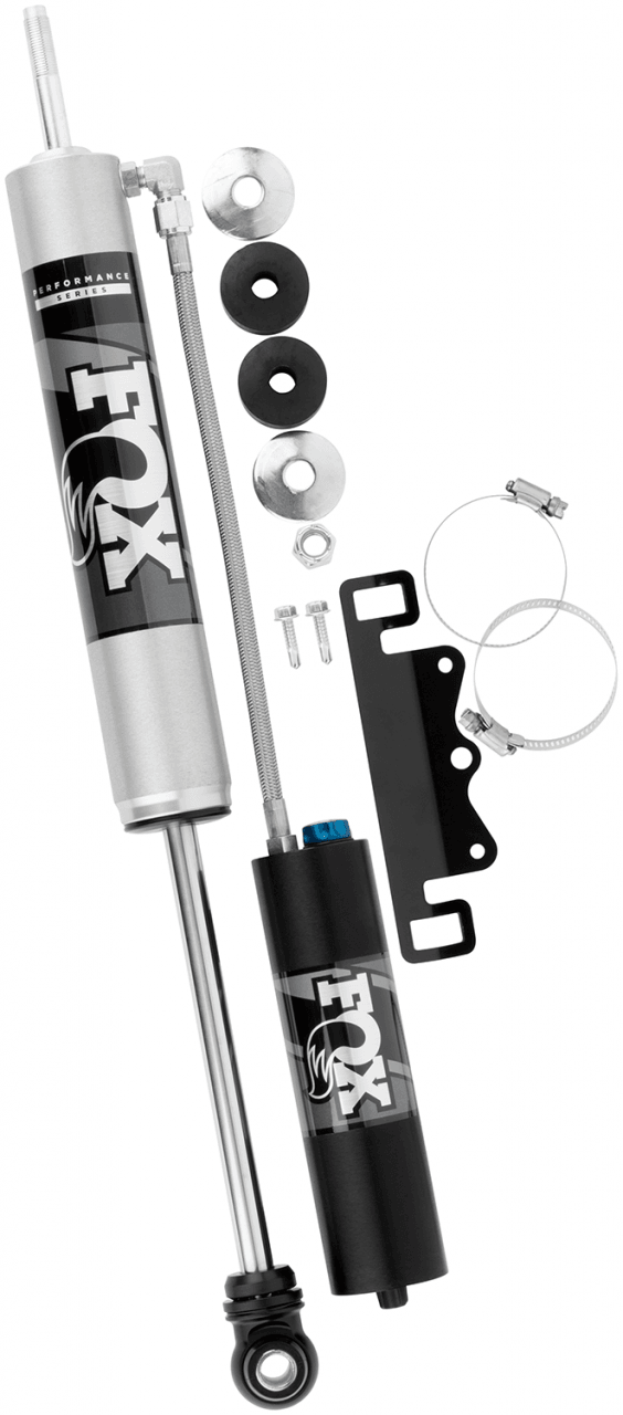 Fox Performance Series 2.0 Smooth Body Reservoir Shock - Adjustable - 985-26-161 with mounting hardware for 2020 off-road trucks