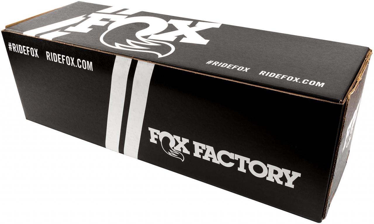 Fox Performance Series 2.0 Smooth Body Reservoir Shock (Pair) - 885-24-250 packaging box for off-road suspension components