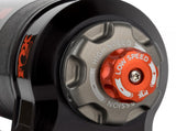 Fox Performance Elite Series 2.5 Reservoir Shock (Pair) - Adjustable - 883-26-094 close-up of high and low speed compression adjustment dial