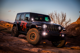Fox Performance Series 2.0 Smooth Body Reservoir Shock (Pair) - 885-24-187 on lifted 2020 Jeep Wrangler JL off-road terrain