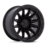 Fuel 1PC FC866 Piston- 17X9 01mm - Blackout Gloss Black Lip off-road 6x139.7 bolt pattern cast aluminum wheel