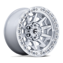 Fuel 1PC D883 Covert- 17X9 -01mm -Silver Machine Face cast aluminum heavy-duty off-road wheel 6x139.7 bolt pattern