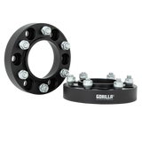 WHEEL SPACER 1.50" PAIR - TOY 6X5.5 M14x1.5 (6x139.7 / 95.1) Gorilla by Mudify, heavy-duty wheel spacers for Toyota 4x4 suspension upgrade