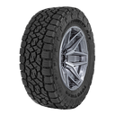 Toyo Open Country At3 - 285/60-18 all-terrain tire with aggressive tread, mounted on multi-spoke off-road alloy wheel
