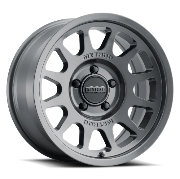 Fuel 1PC FC866 Piston- 17X9 01mm - Blackout Gloss Black Lip [TEST] cast aluminum wheel for 1998-2004 Tacoma 3.4L V6 6X139.7 bolt pattern