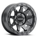 Method MR317 17x9 -12mm Offset 6x5.5 106.25mm CB Matte Black Wheel by Method Wheels, heavy-duty cast aluminum off-road design