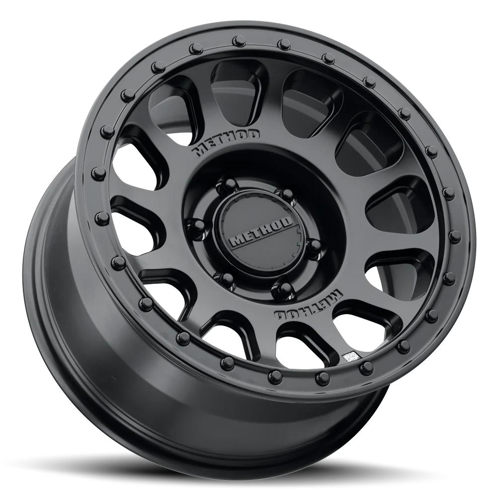 Method MR709 HD 18x9 12mm Offset 6x5.5 106.25mm - Matte Black heavy duty off road wheel