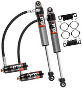 Fox Performance Elite Series 2.5 Reservoir Shock (Pair) - Adjustable - 883-26-050 high-performance heavy-duty remote reservoir shocks with mounting hardware