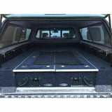 Dobinsons Wing Kit For Rear Drawers - NISSAN NAVARA/FRONTIER D23 - DW45-015K heavy-duty steel and marine carpet drawer system